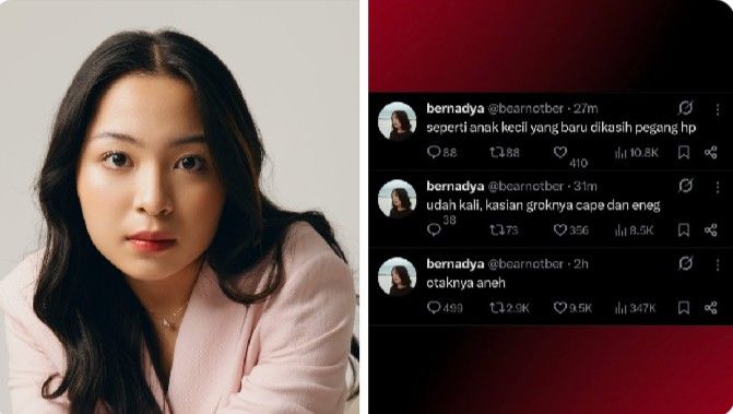 Bernadya Kecam Pengguna Grok yang Seksualisasi Perempuan Lewat Konten AI