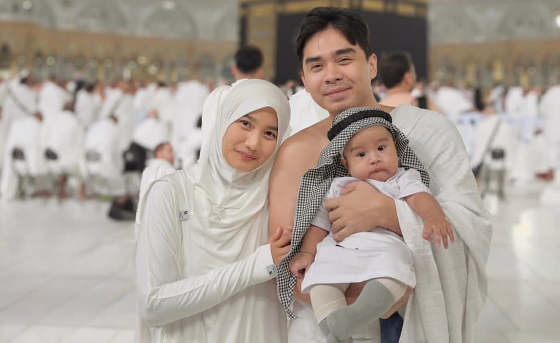 Arvhie Hanafi dan Jesica Ceren Umroh Bersama Anak Netizen Kaget Isu Nikah Beda Agama Terjawab