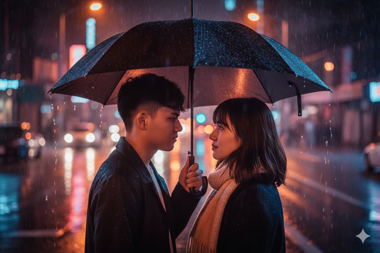 Prompt Gemini AI untuk Mengubah Foto Sepasang Kekasih Terlihat Romantis Sinematik ala Fotografer Ternama