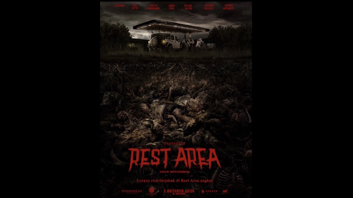 Sudah Tayang di Bioskop! Rest Area Hadirkan Horor Baru Dibintangi Lutesha dan Chicco yang Bikin Penasaran