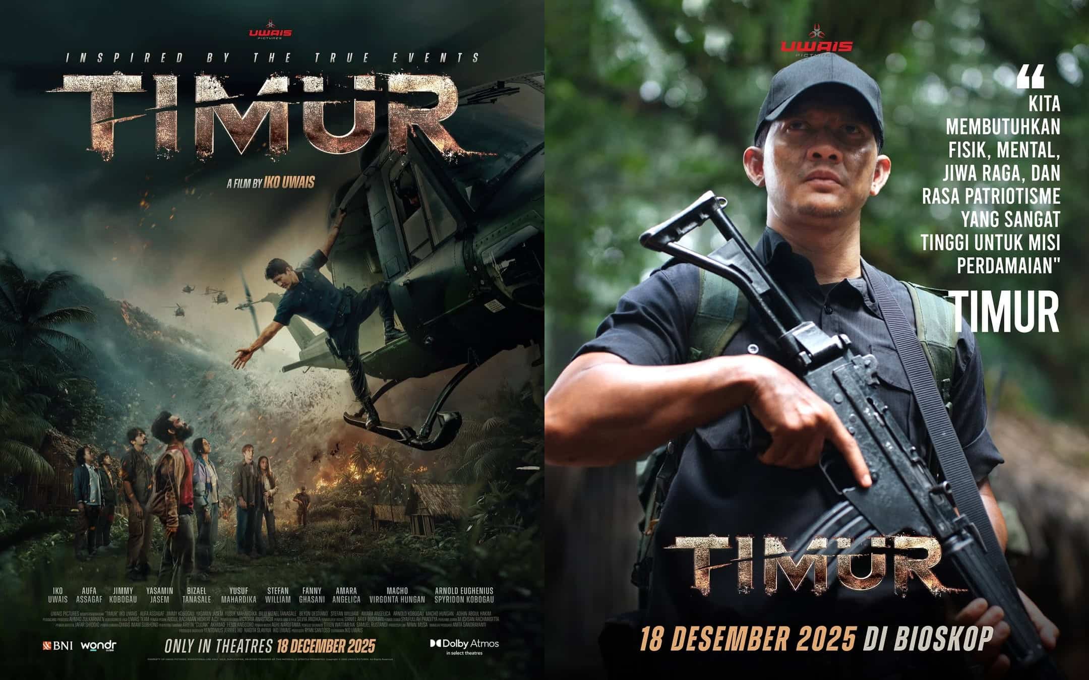 Debut Iko Uwais Jadi Sutradara Film Timur, Siap Tayang Serentak di 4 Negara
