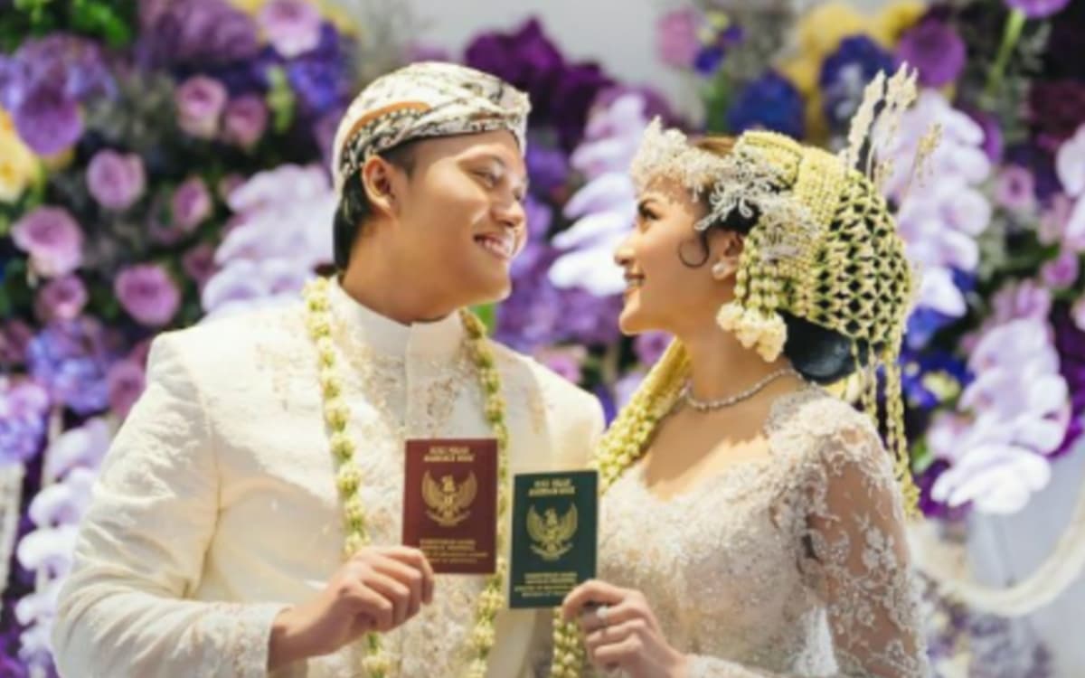 SAH! Rizky Febian dan Mahalini Raharja Resmi Menikah Dengan Adat Sunda