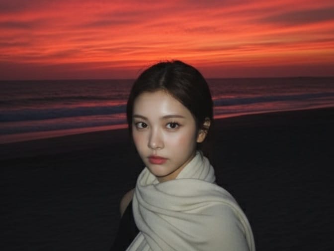 Pakai Prompt Gemini AI, Wujudkan Foto Berlatarkan Sunset di Pantai yang Estetik