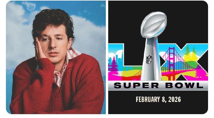 Charlie puth resmi membawakan lagu kebangsaan di Super Bowl 2026! Pengumuman ini langsung membuar reaksi heboh dari netizen mulai dukungan, candaan, sampai rasa penasaran menanti penampilannya