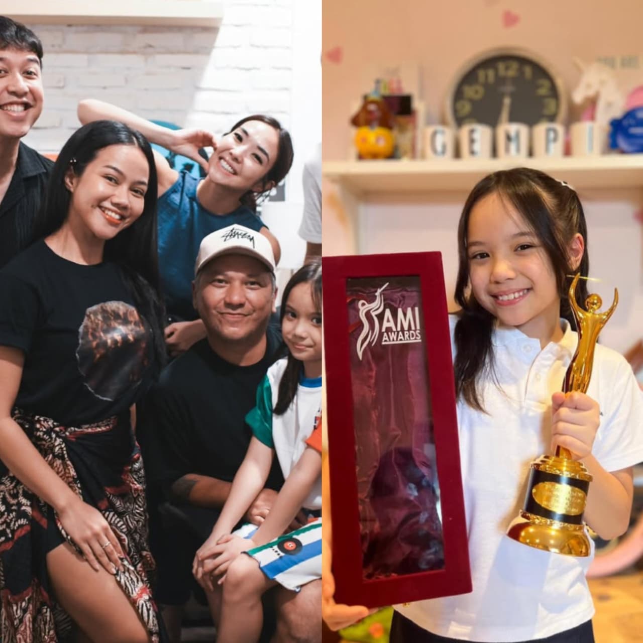 Gempi Raih Penghargaan AMI Awards, Gading & Gisel Ungkap Rasa Haru dan Bangga