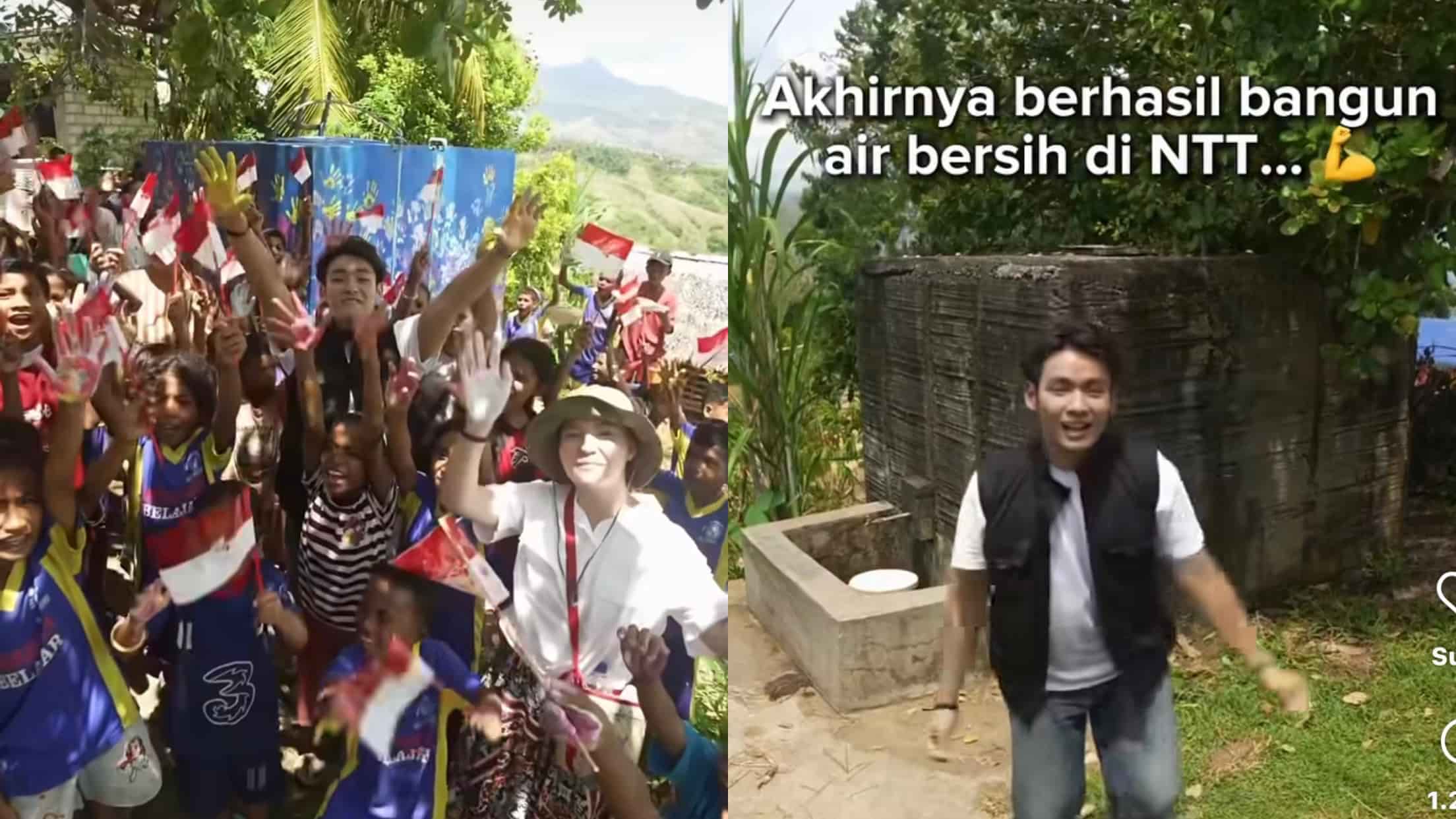 Geger! Aksi Jerhemy Owen Bantu Air Bersih di NTT Bikin Netizen Bandingkan dengan Pemerintah