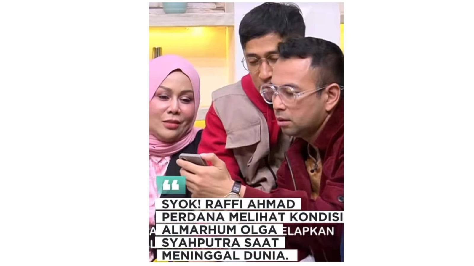 Raffi Ahmad Syok dan Sedih Saat Lihat Video Mendiang Olga Syahputra, Netizen Ikut Terharu dan Kirim Doa