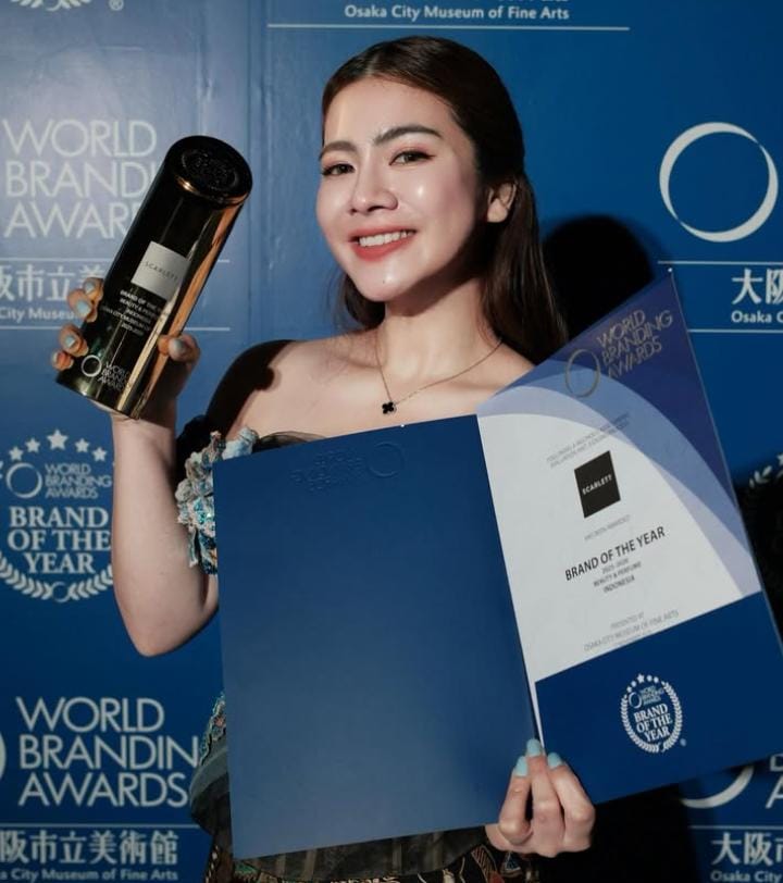 Here, in Osaka Japan for WORLD BRANDING AWARDS